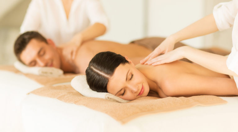 Serenity Defined. A couple indulges in a luxurious spa experience at Villa Epavlis in Corfu