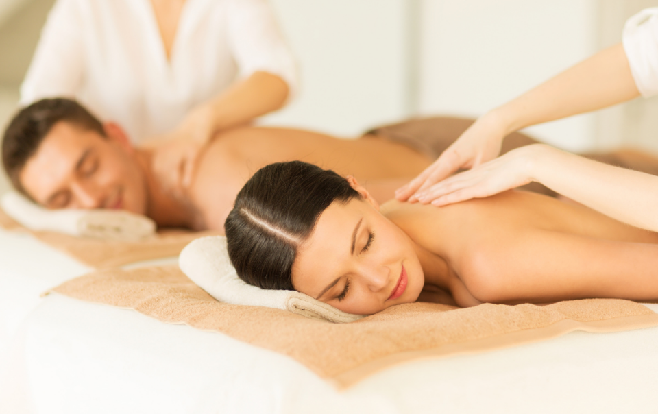 Serenity Defined. A couple indulges in a luxurious spa experience at Villa Epavlis in Corfu